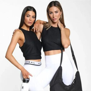 Koral Aerate Netz Tank - Black Sz M